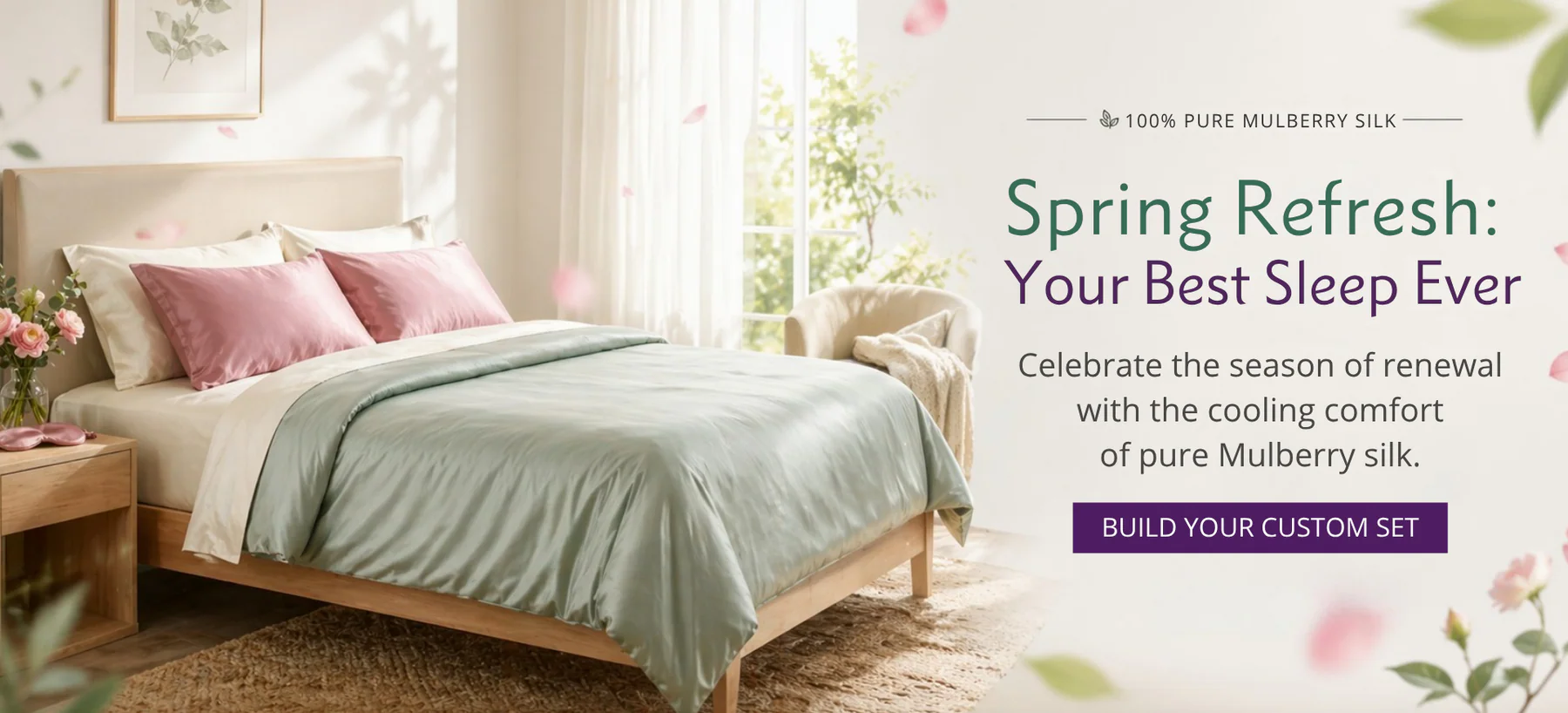 Elevate Your Sleep With Silk