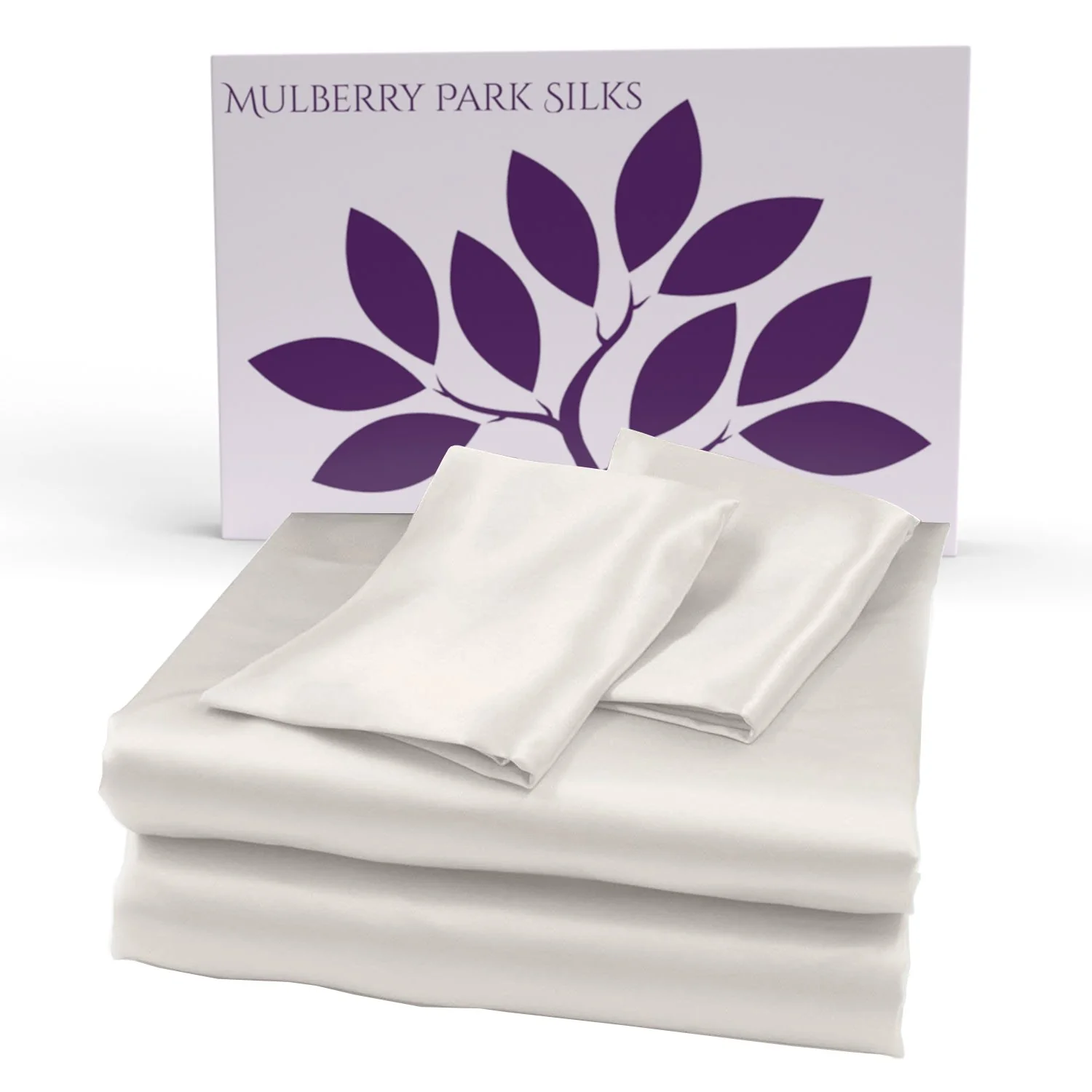 19 Momme Silk Sheet Set - Natural Ivory - Image 7