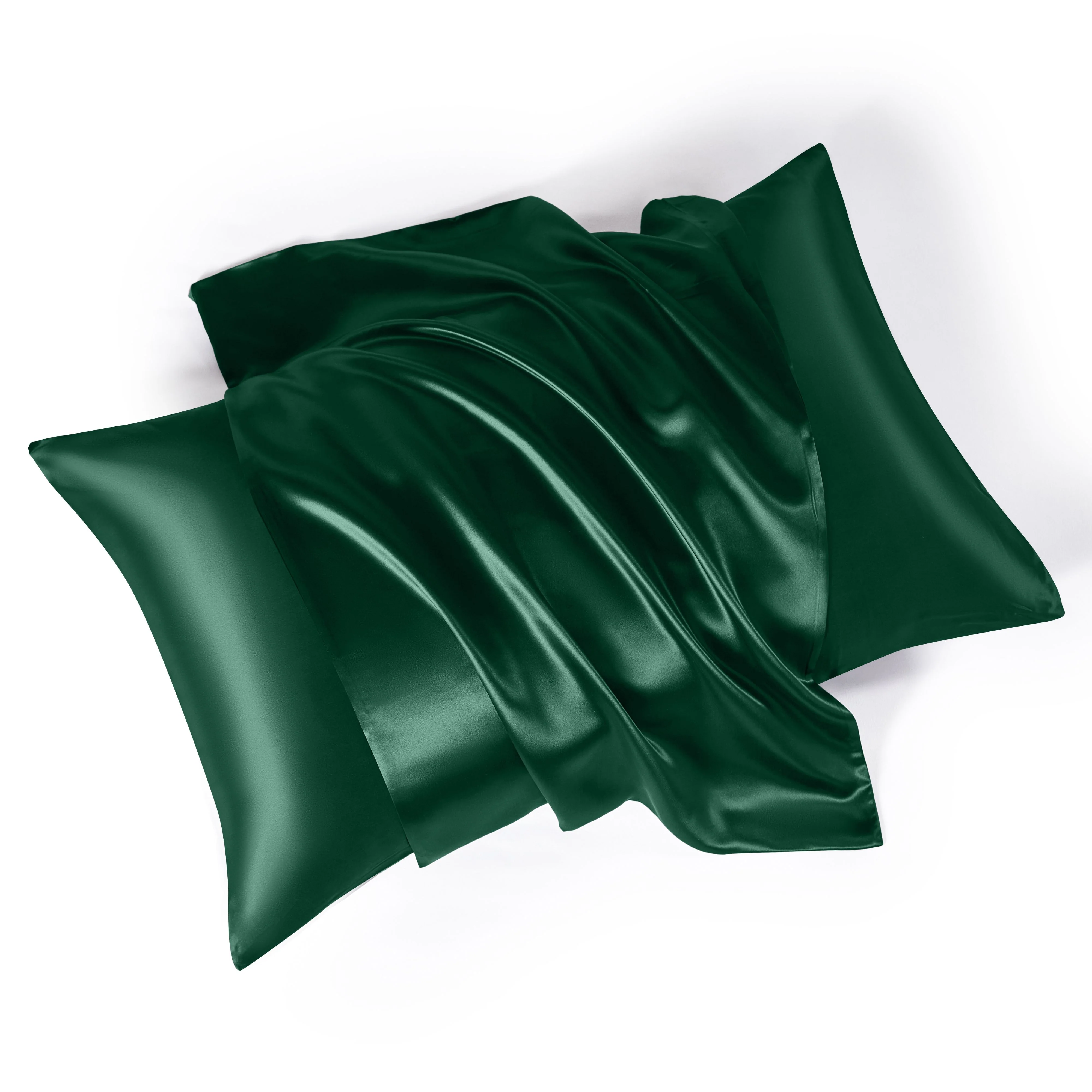 22 Momme Silk Pillowcase - Eden Green - Image 9