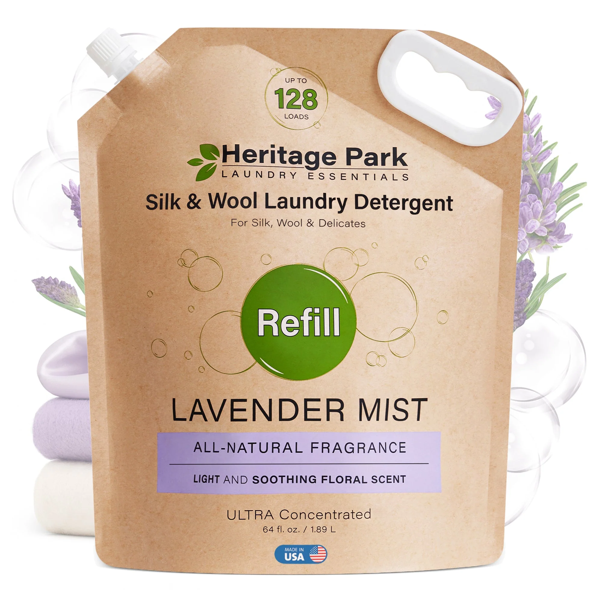Heritage Park Silk & Wool Detergent - Lavender Mist - Image 5