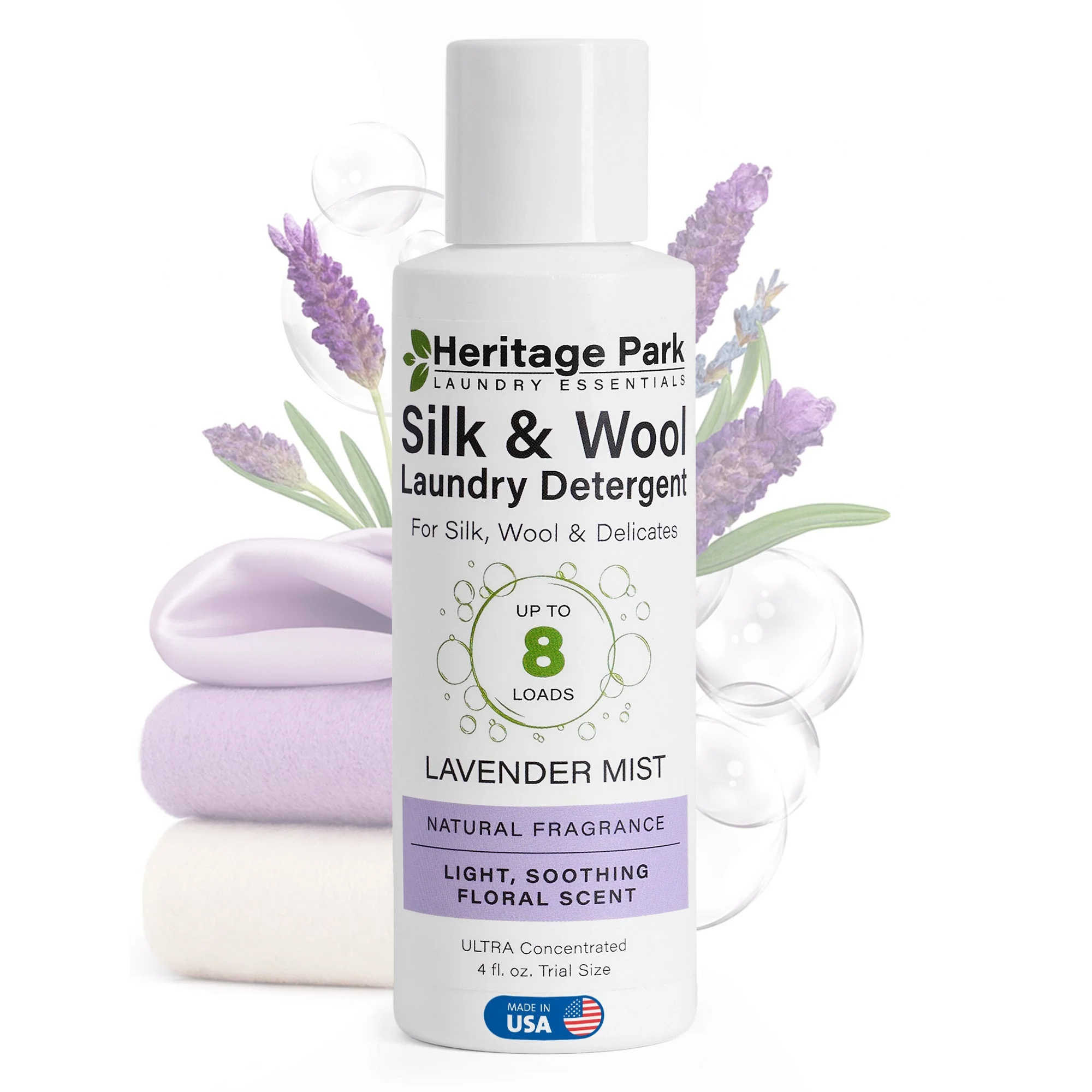 Heritage Park Silk & Wool Detergent - Lavender Mist - Image 6