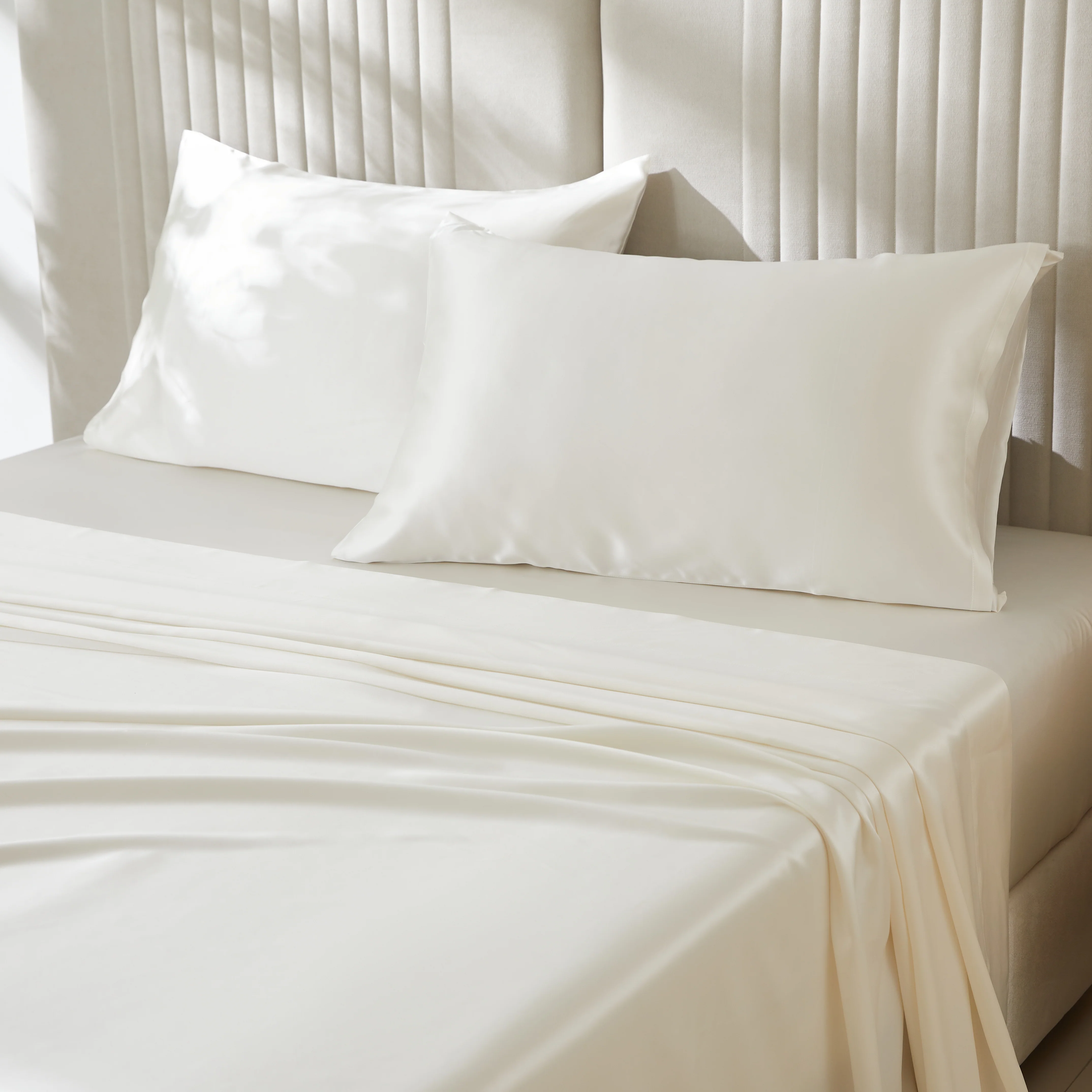 22 Momme Silk Pillowcase - Natural Ivory - Image 8