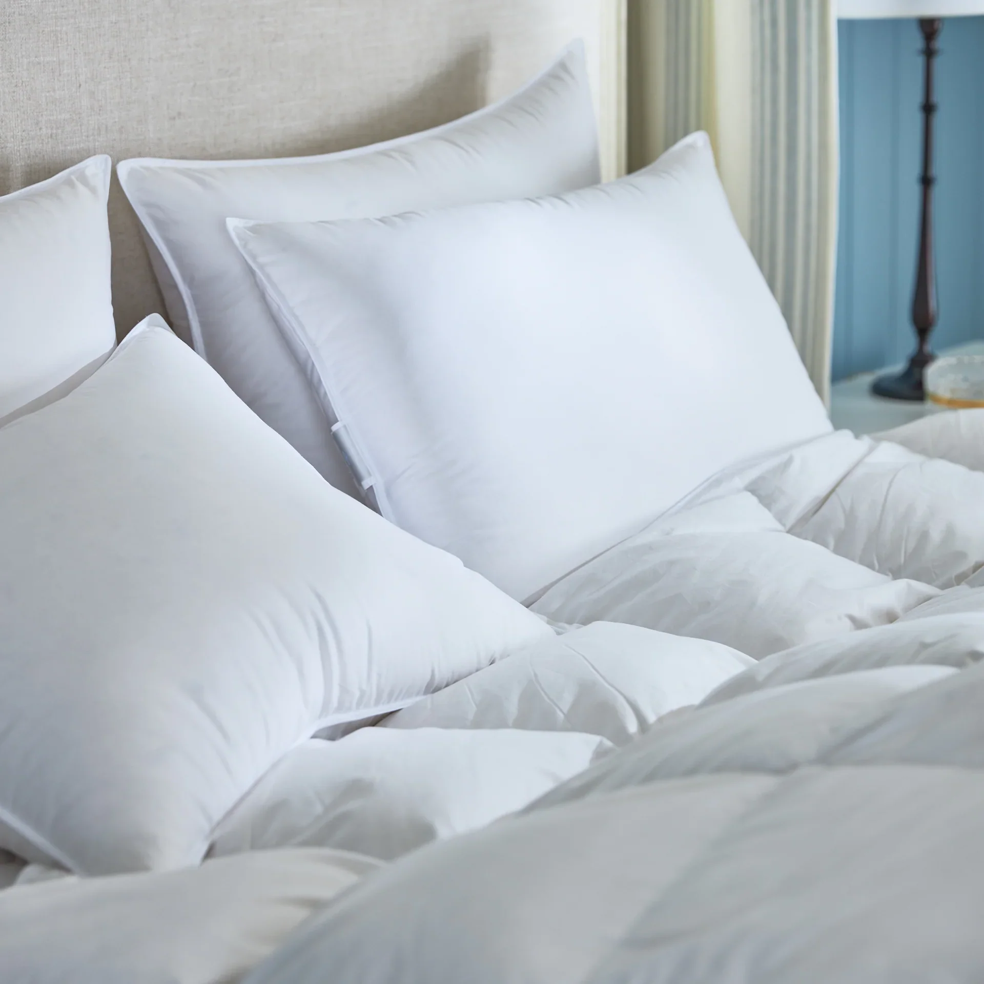 Scandia Home Chamonix Siberian White Goose Down Pillow - Image 4
