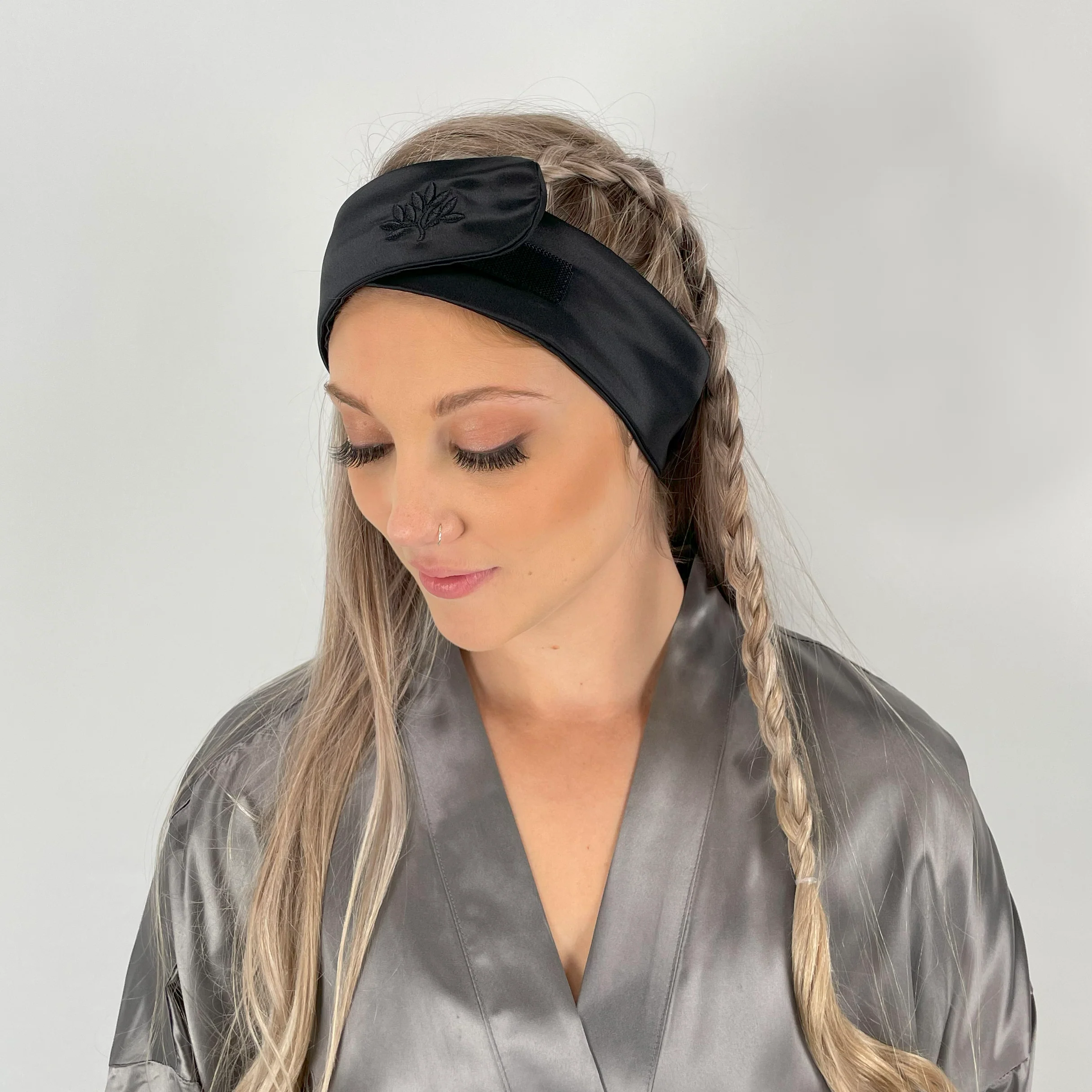 Silk Glam Band - Black - Image 5