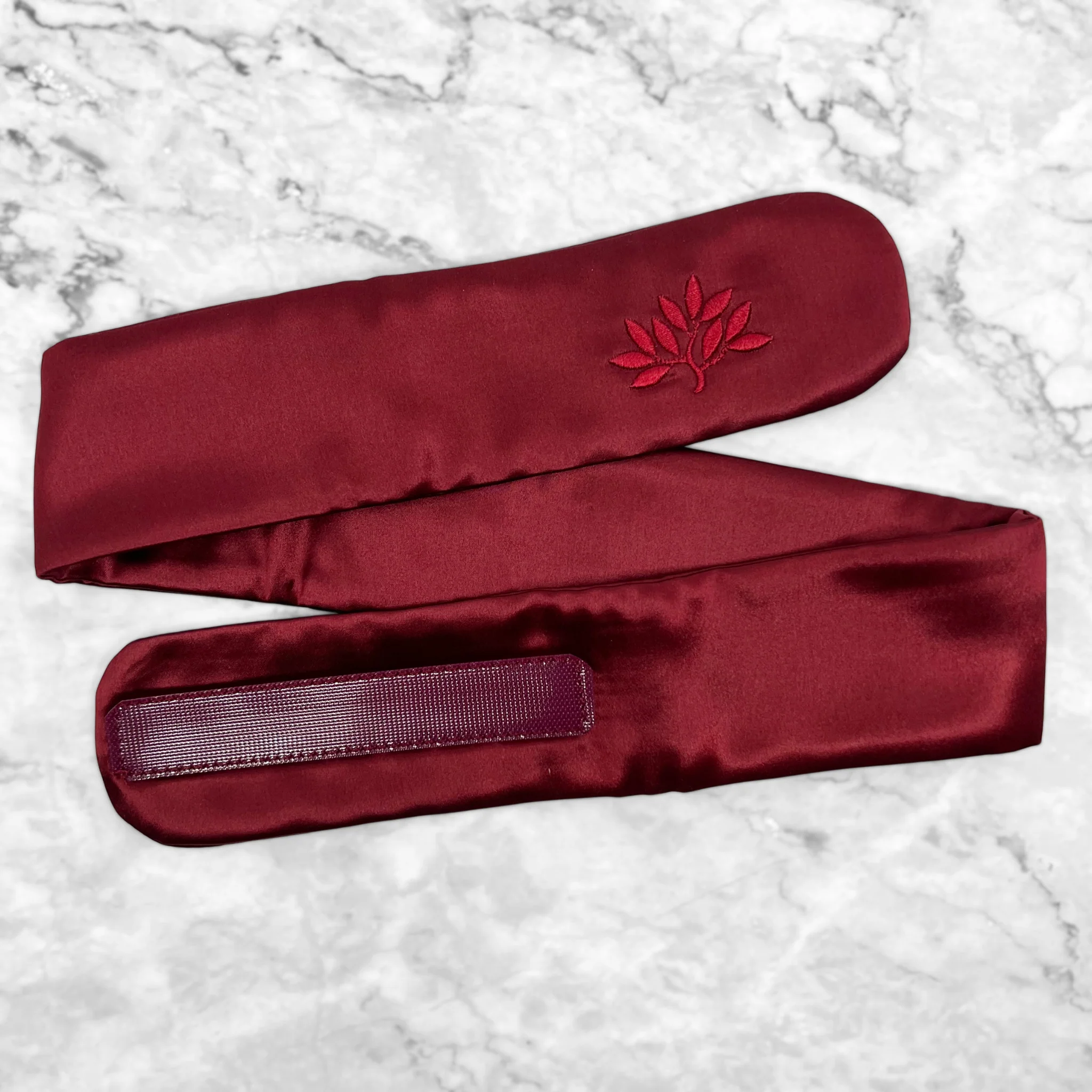 Silk Glam Band - Cabernet - Image 3