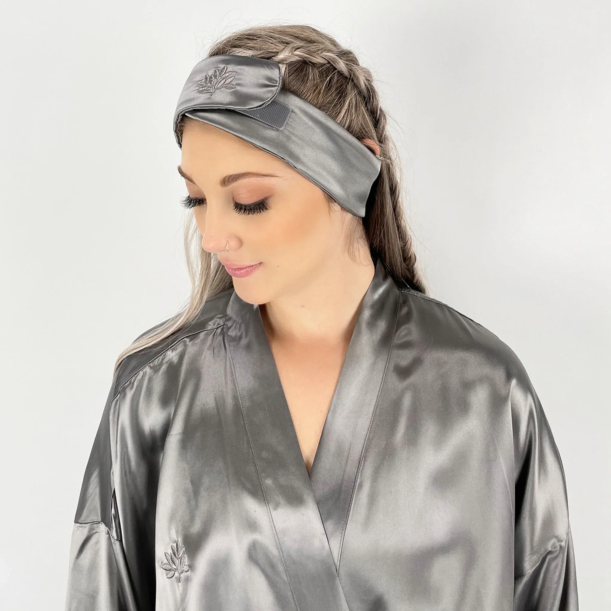 Silk Glam Band - Gunmetal - Image 2
