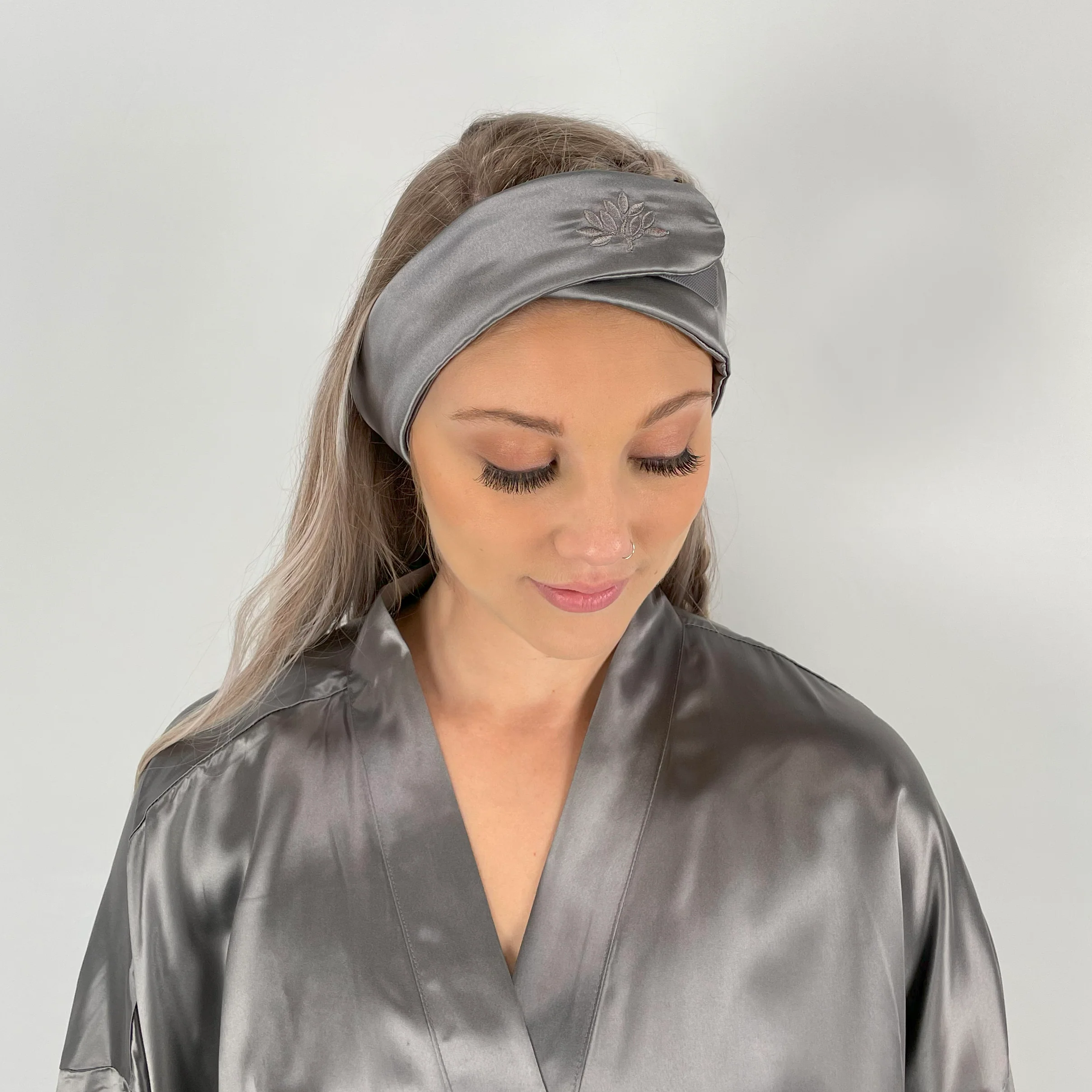 Silk Glam Band - Gunmetal - Image 3