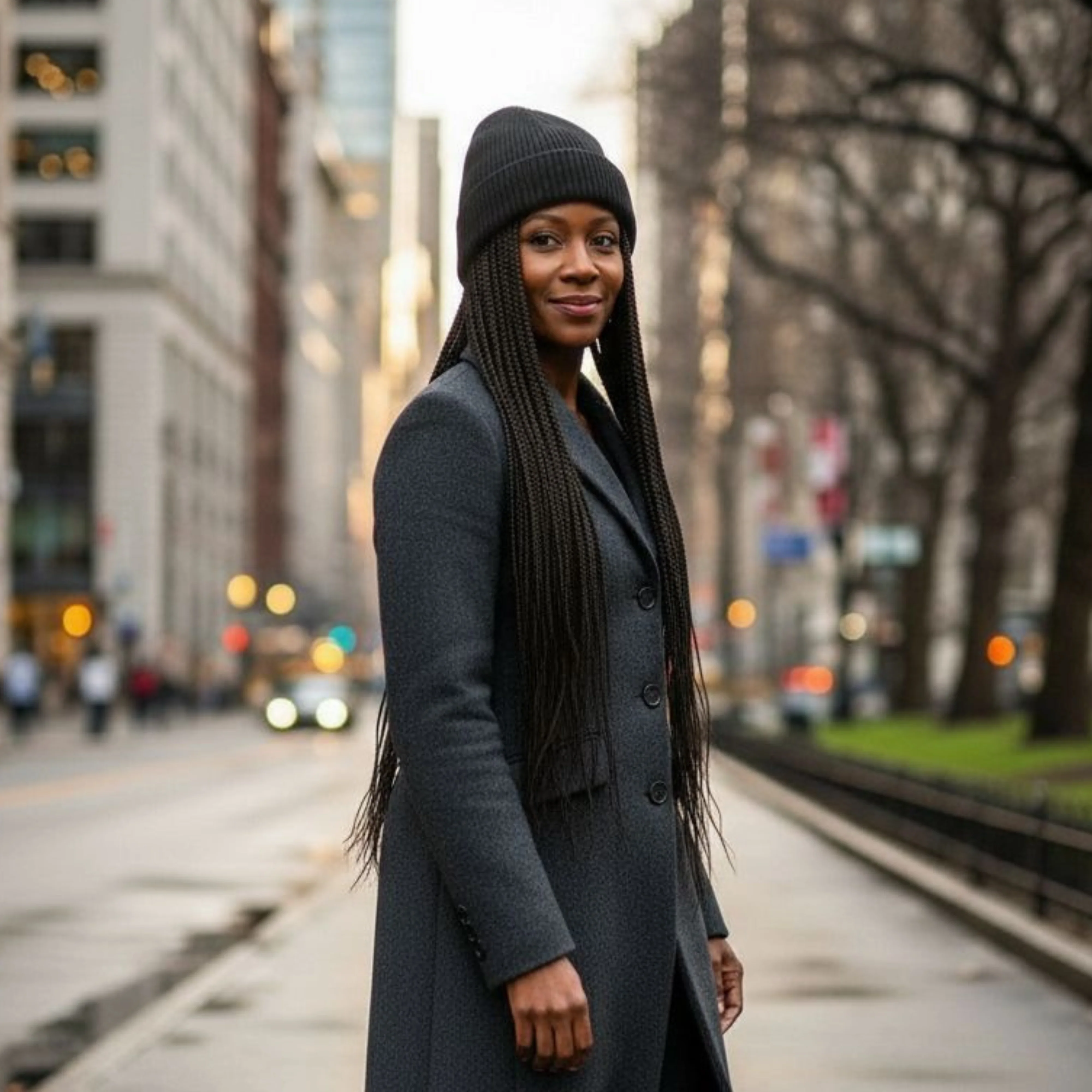 Silk-Lined Wool & Cashmere Beanie - Black - Image 8