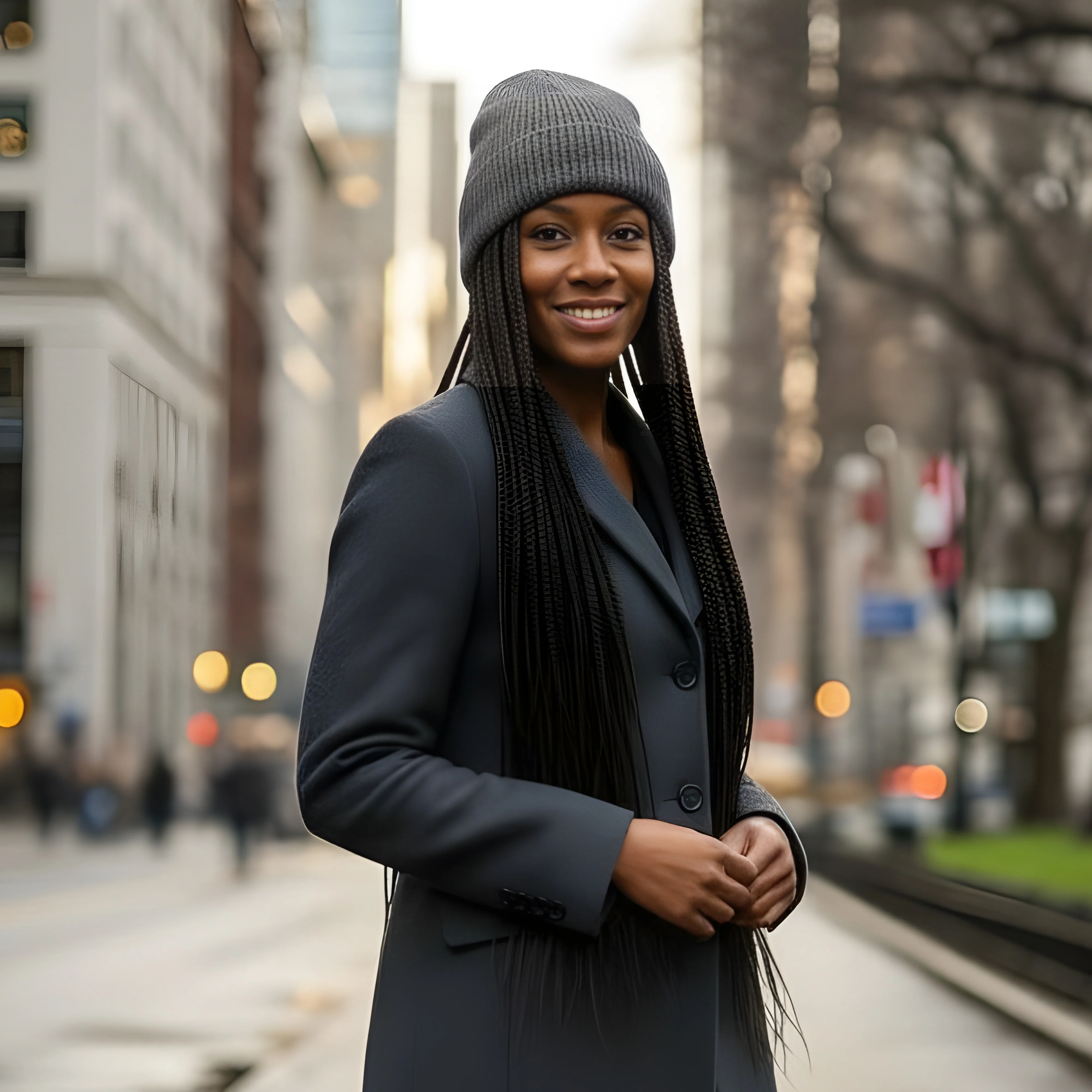 Silk-Lined Wool & Cashmere Beanie - Grey