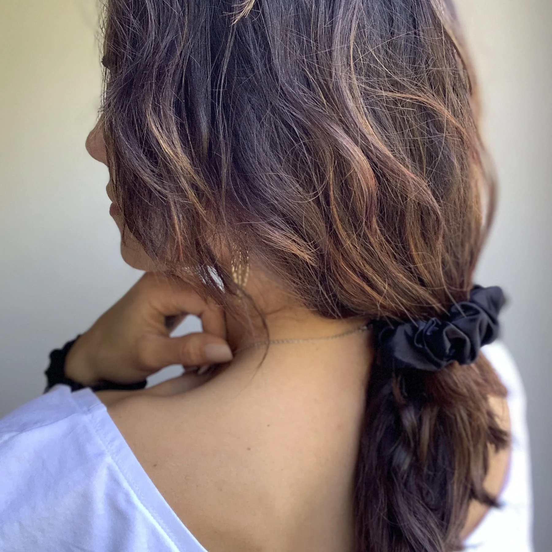 Silk Scrunchies - Midnight Black - Image 11